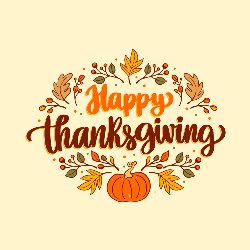 Happy Thanksgiving!